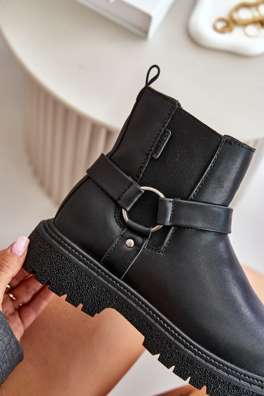 stiilsed saapad voodriga  Big Star OO274A128 Must