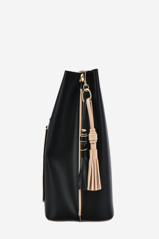 Käekott eko-nahast Big Star OO574138 Mustad