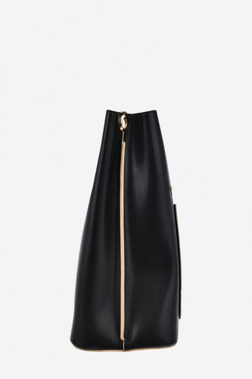 Käekott eko-nahast Big Star OO574138 Mustad