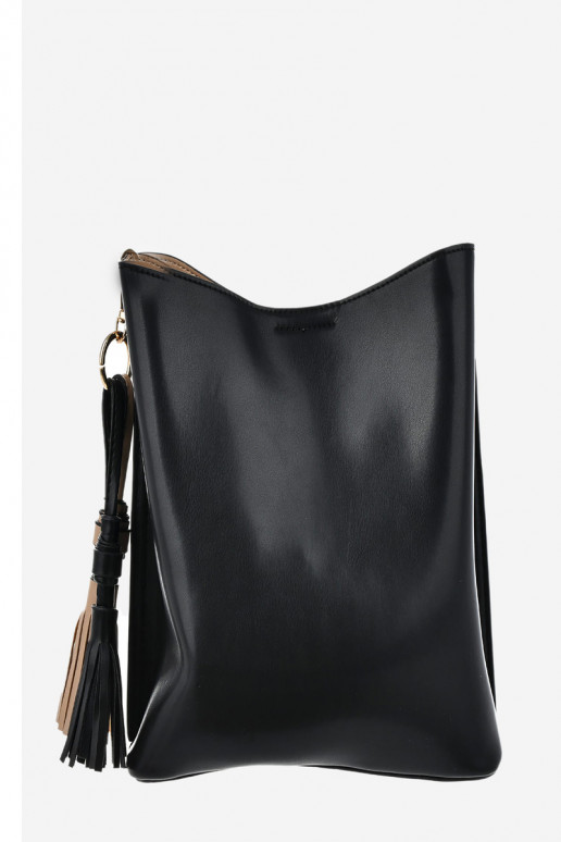 Käekott eko-nahast Big Star OO574139 Mustad