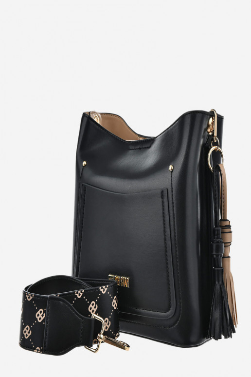 Käekott eko-nahast Big Star OO574139 Mustad