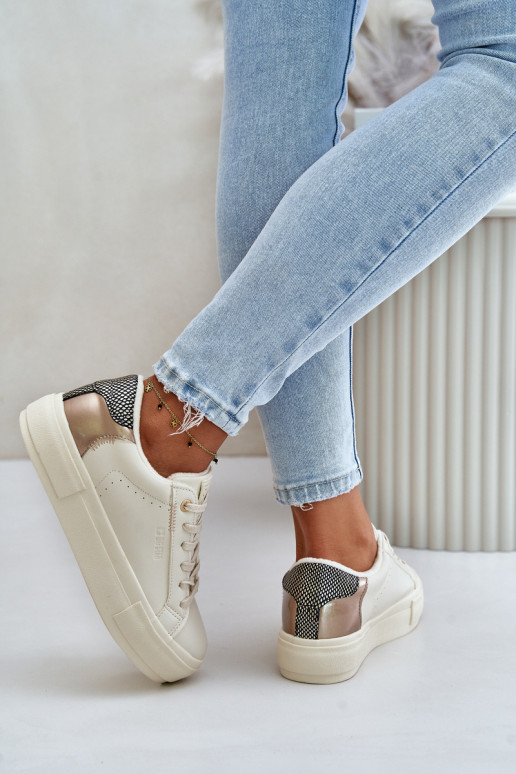 voodriga naiste saapad platvormiga Big Star OO274A454 beeži värvi voodriga naiste saapad platvormiga Big Star OO274A454 beeži värvi