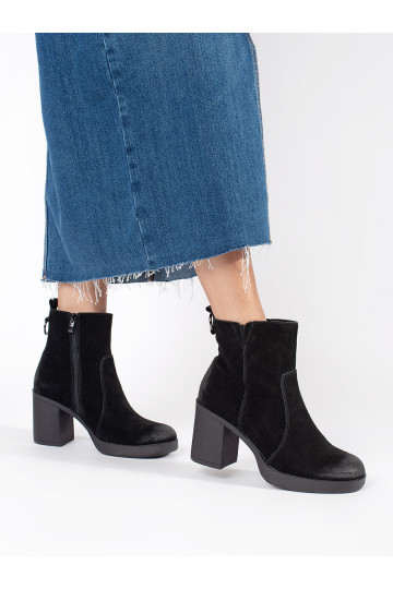 Must   naiste saapad kõrge kontsaga Sergio Leone