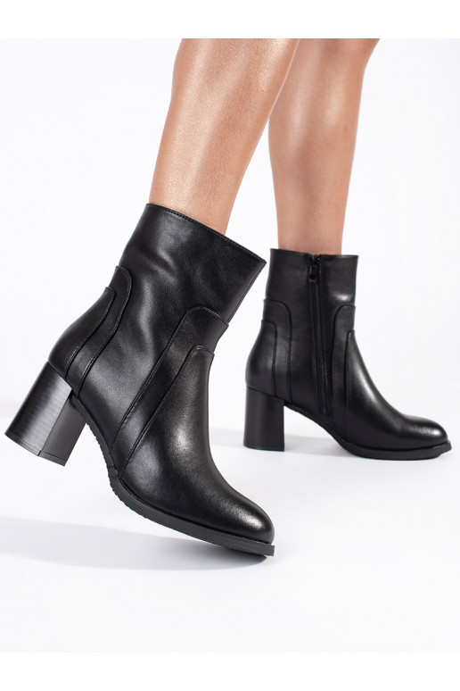 Must   naiste saapad kõrge kontsaga Sergio Leone