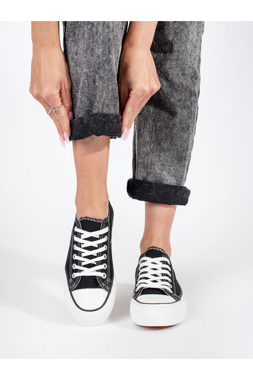 Must   Naiste saapad  platvormiga Must   Naiste saapad  platvormiga