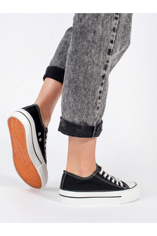 Must   Naiste saapad  platvormiga Must   Naiste saapad  platvormiga