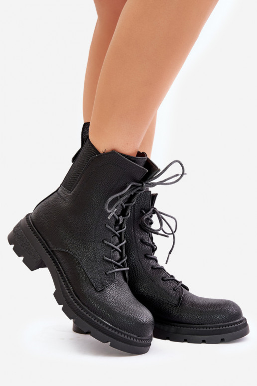 voodriga saapad  Must Leairae