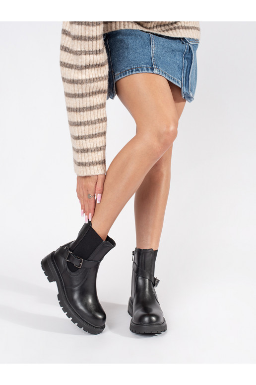 Must    Naiste saapad platvormiga Sergio Leone