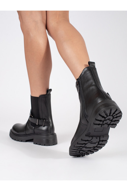 Must    Naiste saapad platvormiga Sergio Leone