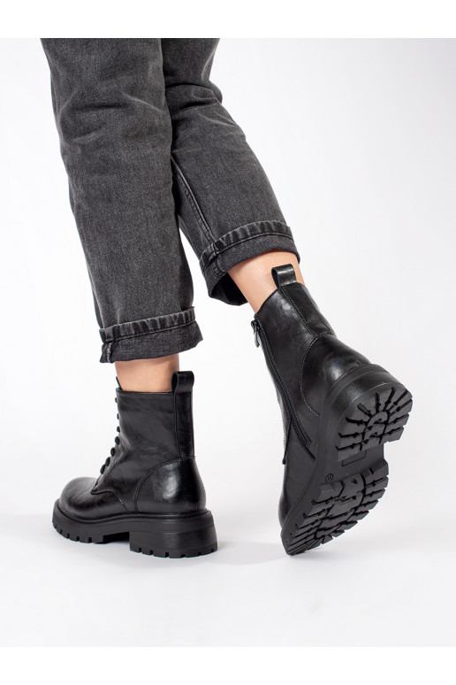 Must   lumesaapad naiste saapad platvormiga Sergio Leone