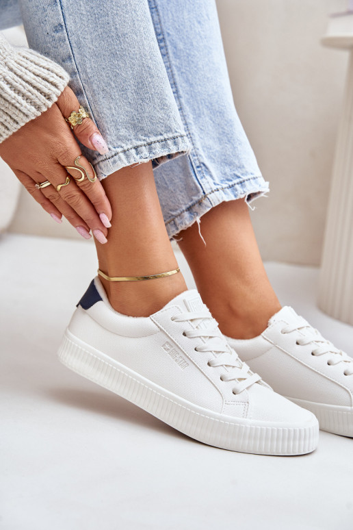 voodriga naiste saapad Big Star OO274A460 valget värvi voodriga naiste saapad Big Star OO274A460 valget värvi