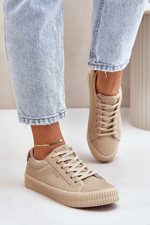 voodriga naiste saapad Big Star OO274A461 beeži värvi voodriga naiste saapad Big Star OO274A461 beeži värvi