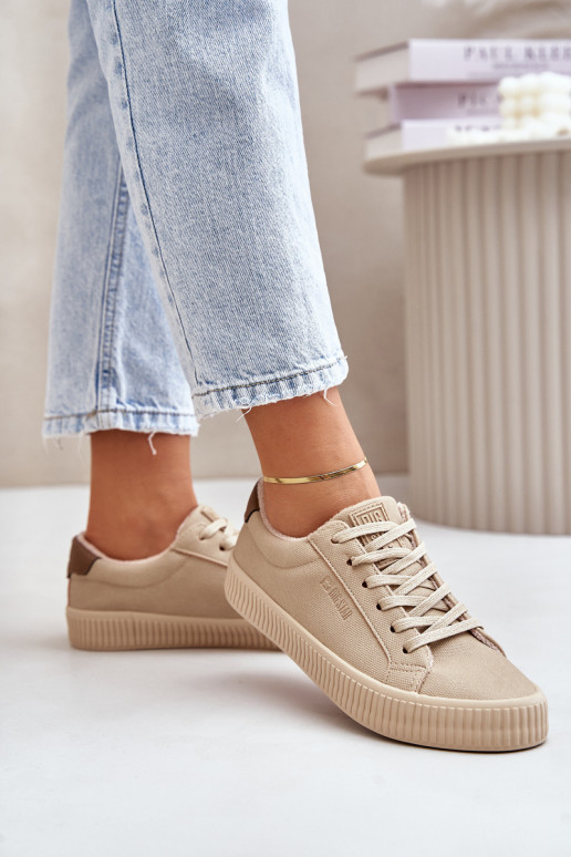 voodriga naiste saapad Big Star OO274A461 beeži värvi voodriga naiste saapad Big Star OO274A461 beeži värvi