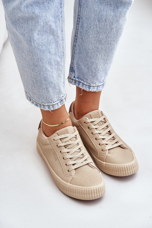 voodriga naiste saapad Big Star OO274A461 beeži värvi voodriga naiste saapad Big Star OO274A461 beeži värvi