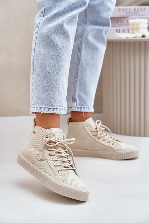 voodriga  naiste saapad Big Star OO274771 Hi-Poly System beeži värvi voodriga  naiste saapad Big Star OO274771 Hi-Poly System beeži värvi