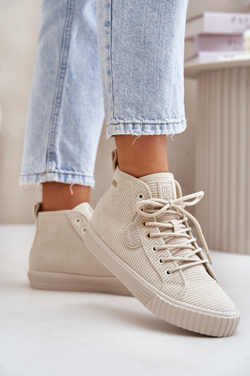 voodriga  naiste saapad Big Star OO274771 Hi-Poly System beeži värvi voodriga  naiste saapad Big Star OO274771 Hi-Poly System beeži värvi