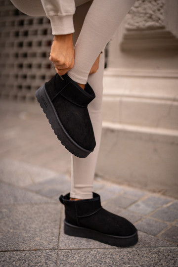 nööpidega lumesaapad platvormiga Big Star OO274A099 Must 2