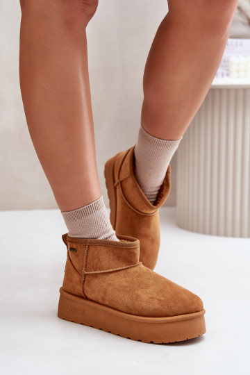  nööpidega lumesaapad platvormiga Big Star OO274A098 Camel