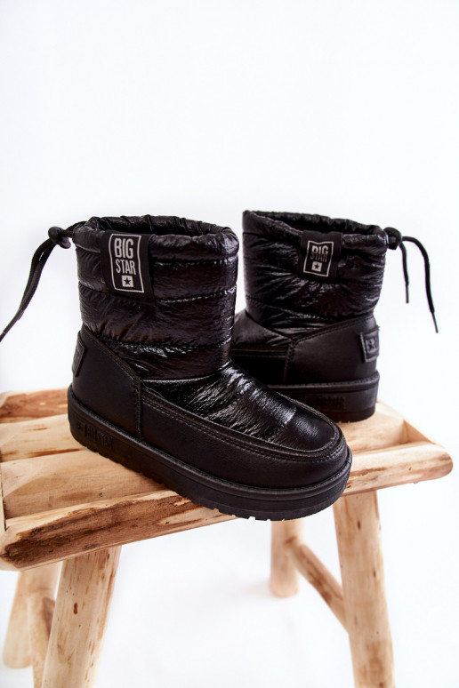 Nööpidega lumesaapad Big Star KK374220 Must