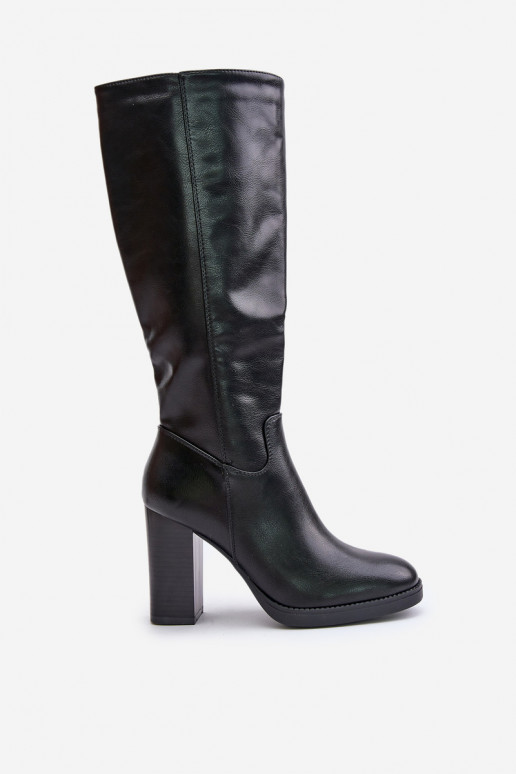 Põlvsaapad, mustad Riamaya Põlvsaapad, mustad Riamaya