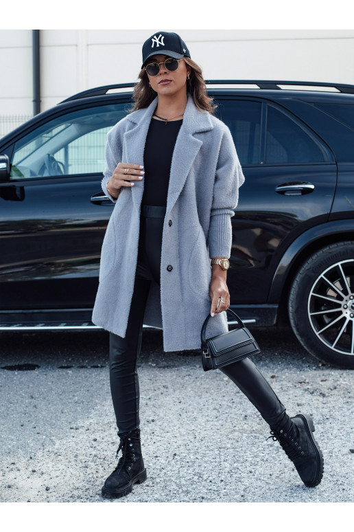 Naiste alpaka mantel RITA II tumehall Naiste alpaka mantel RITA II tumehall