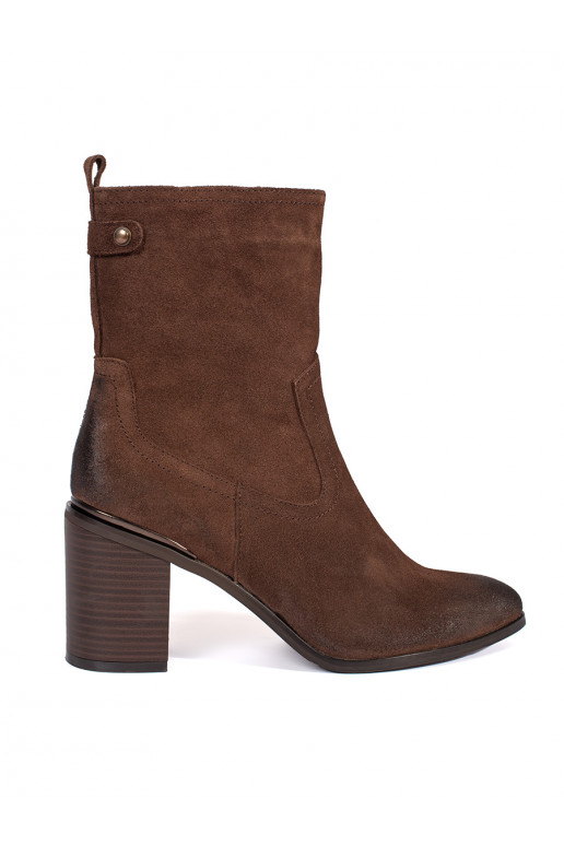 pruunid värvi   naiste saapad kõrge kontsaga Sergio Leone pruunid värvi   naiste saapad kõrge kontsaga Sergio Leone