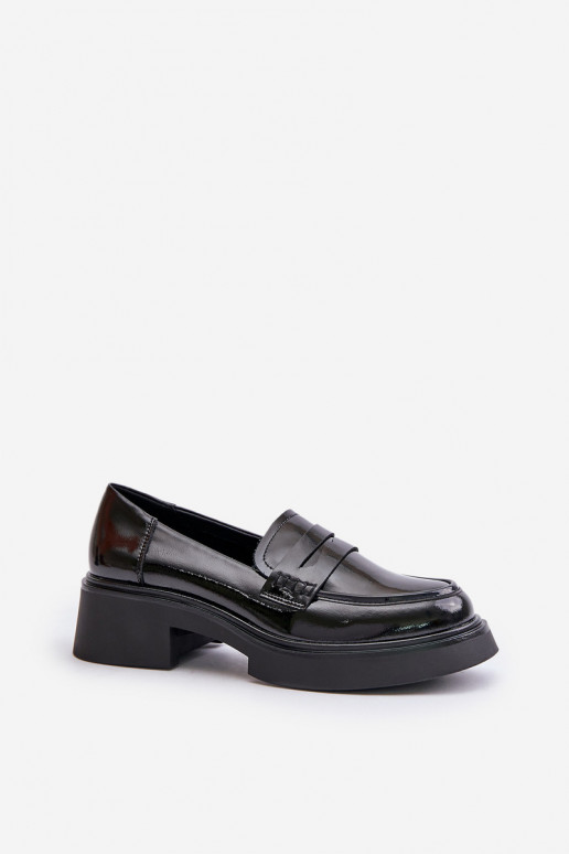 Mustad patenteeritud loafers D&A