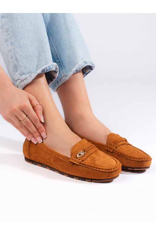 pruunid värvi naiste mokassiinid  pruunid värvi naiste mokassiinid