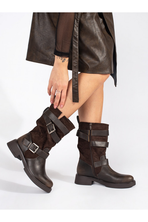 pruunid värvi naiste saapad  