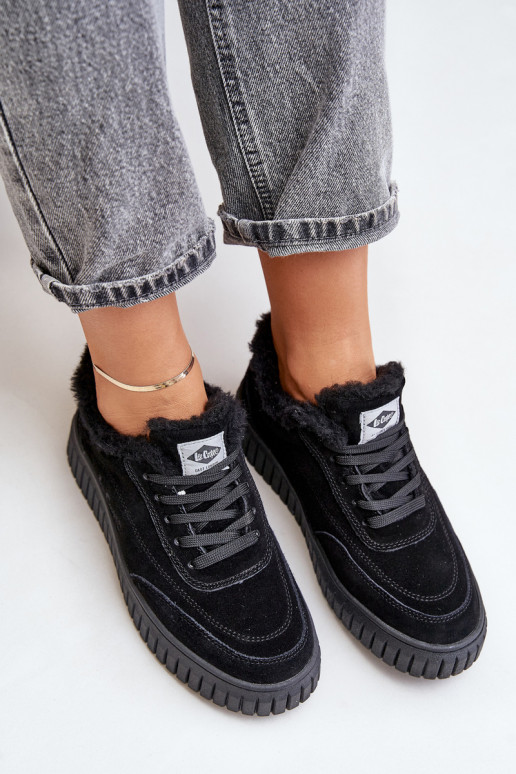 tüüpi jalanõud  voodriga karusnahaga Lee Cooper LCJ-24-01-2973 Must    tüüpi jalanõud  voodriga karusnahaga Lee Cooper LCJ-24-01-2973 Must
