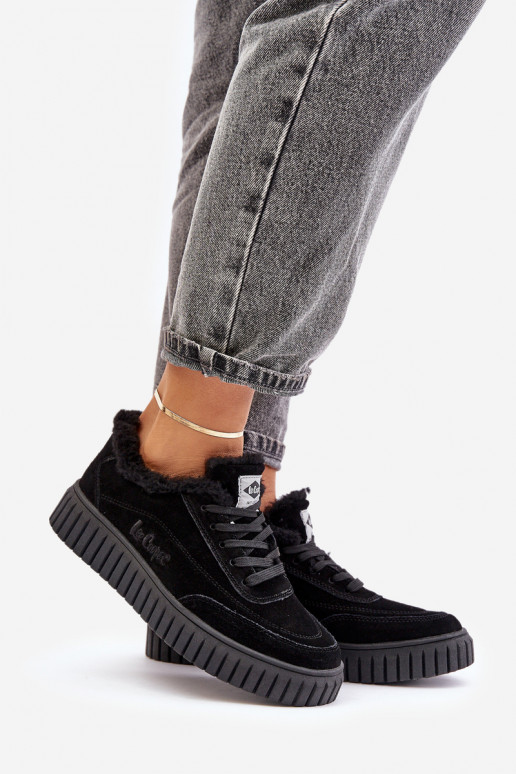 tüüpi jalanõud  voodriga karusnahaga Lee Cooper LCJ-24-01-2973 Must    tüüpi jalanõud  voodriga karusnahaga Lee Cooper LCJ-24-01-2973 Must