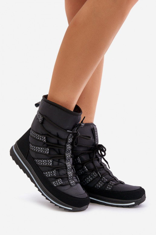 nööpidega lumesaapad  Progress PROGJ-20-02 Must