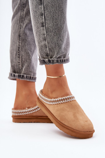 jalatsid kodujalatsid Plätud Z Haftem  Inblu FX000021 Camel