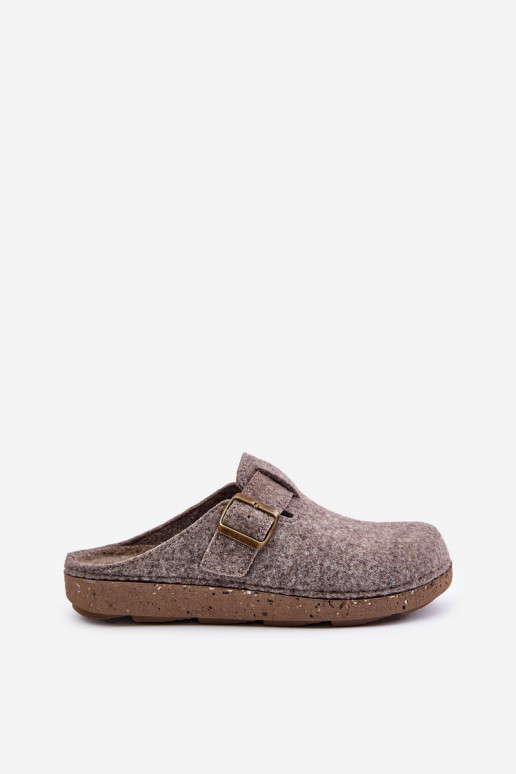 Plätud  neetide ja pandlaga Sussid  MT000012 beeži värvi