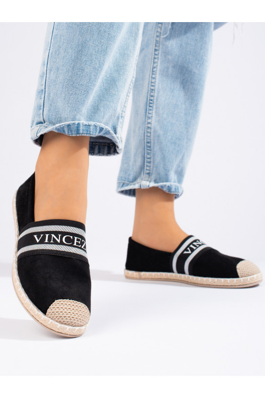 seemisnakhsed espadrillid Mustad Vinceza