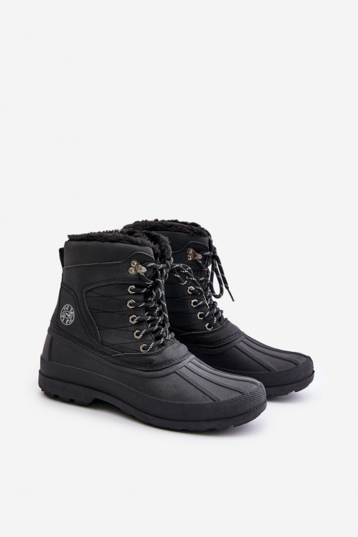 nööpidega lumesaapad  Lee Cooper LCJ-24-44-2872M Must nööpidega lumesaapad  Lee Cooper LCJ-24-44-2872M Must
