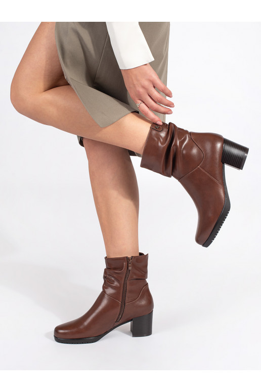 pruunid värvi   naiste saapad kõrge kontsaga  Sergio Leone pruunid värvi   naiste saapad kõrge kontsaga  Sergio Leone