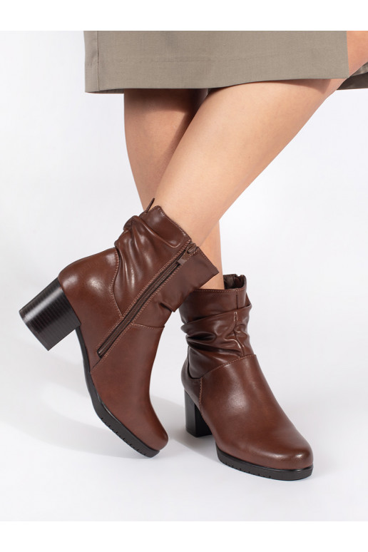 pruunid värvi   naiste saapad kõrge kontsaga  Sergio Leone pruunid värvi   naiste saapad kõrge kontsaga  Sergio Leone