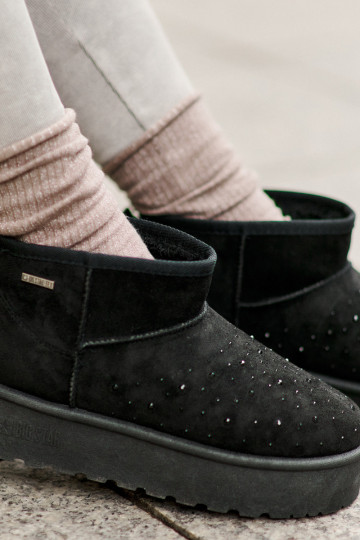 nööpidega lumesaapad  platvormiga Big Star OO274A105 Must 2