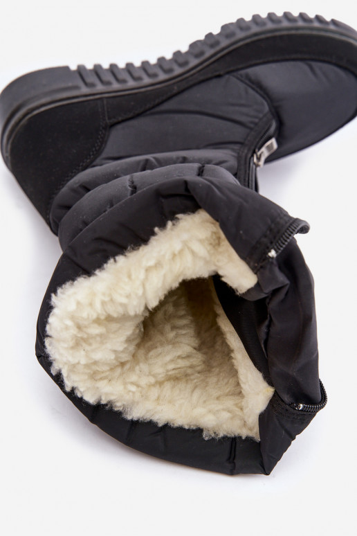 soojad nööpidega lumesaapad  Progress PROGJ-24-149 Must soojad nööpidega lumesaapad  Progress PROGJ-24-149 Must