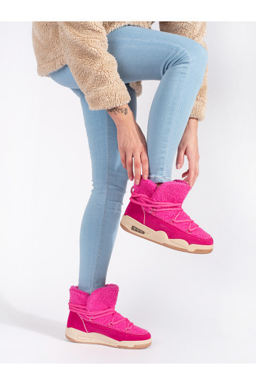 Tumeroosad värvi Naiste lumesaapad  2