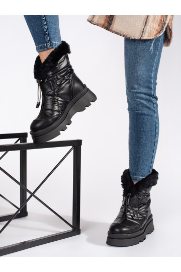 Must Naiste lumesaapad z must värvm  platvormiga 2