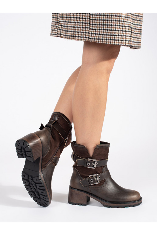 pruunid värvi naiste saapad  