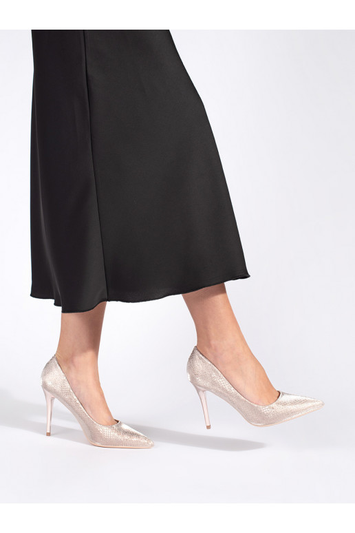 Kuldset värvi  poolsaapad