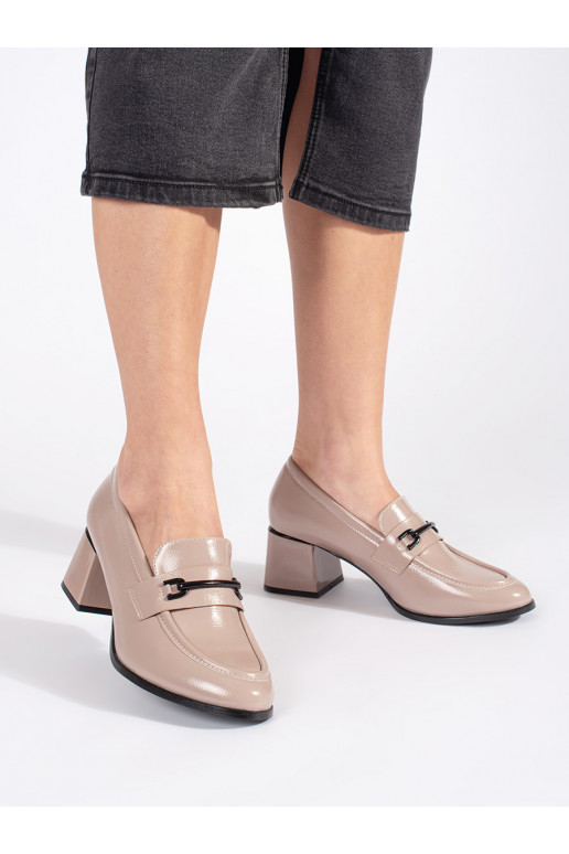 beeži värvi kingad naiste mokassiinid 