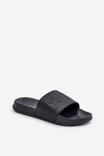 Kerged rannaplätud naiste plätud Big Star OO274040 Must 2