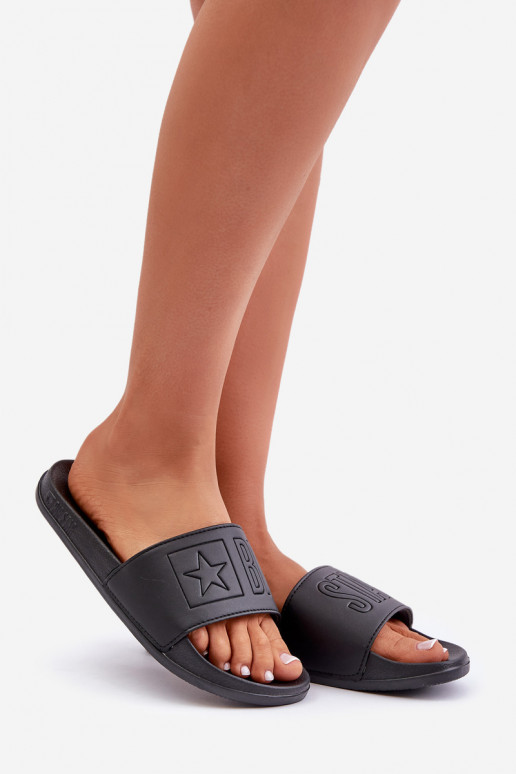 Kerged rannaplätud naiste plätud Big Star OO274040 Must Kerged rannaplätud naiste plätud Big Star OO274040 Must