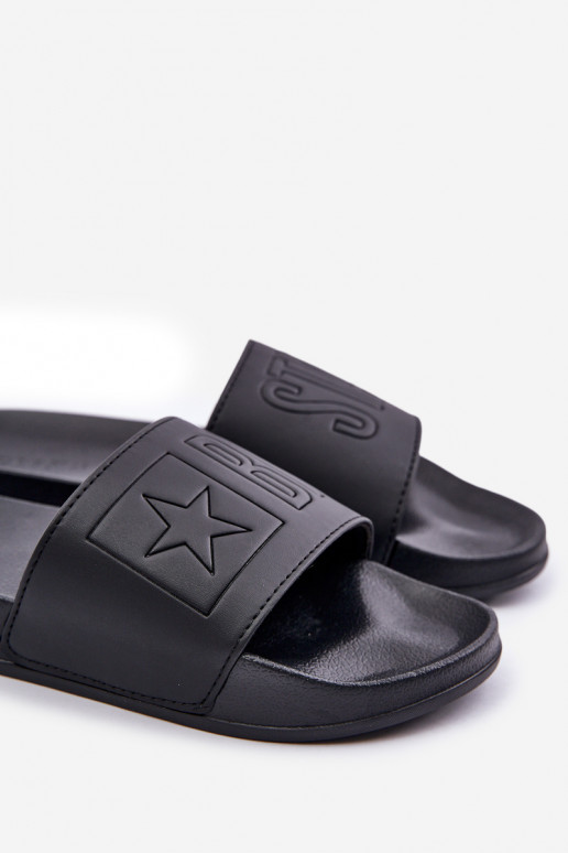 Kerged rannaplätud naiste plätud Big Star OO274040 Must Kerged rannaplätud naiste plätud Big Star OO274040 Must