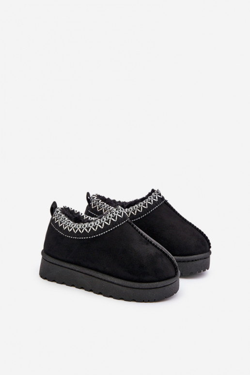 nööpidega lumesaapad Naiste poolsaapad Laste jalanõud platvormiga voodriga karusnahaga Must Vilabria nööpidega lumesaapad Naiste poolsaapad Laste jalanõud platvormiga voodriga karusnahaga Must Vilabria