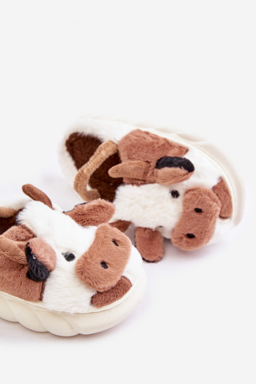 Laste jalanõud  Plätud  Krowy pruunid värvi Tamorrin Laste jalanõud  Plätud  Krowy pruunid värvi Tamorrin